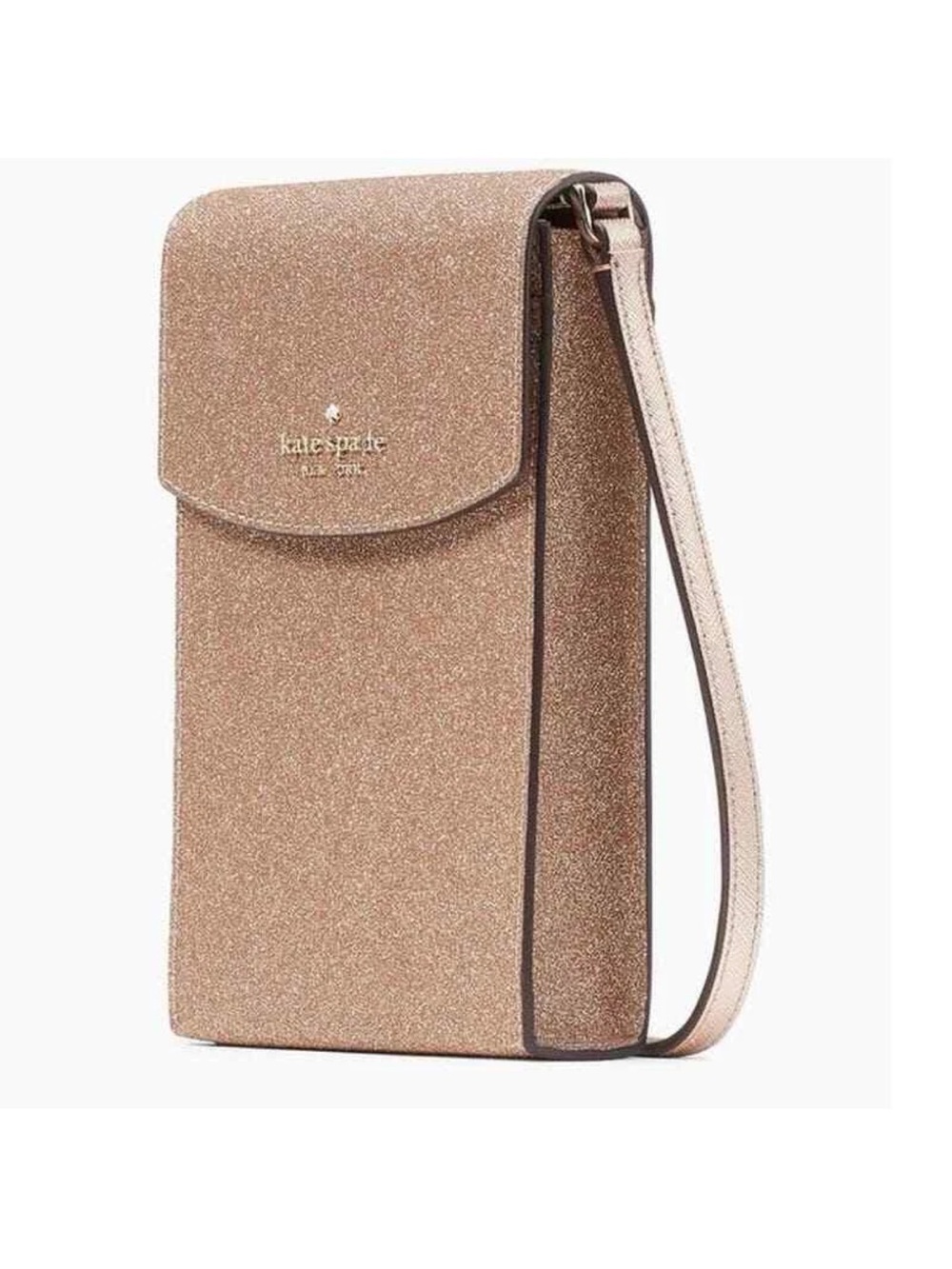 Kate Spade phone crossbody pink glitter